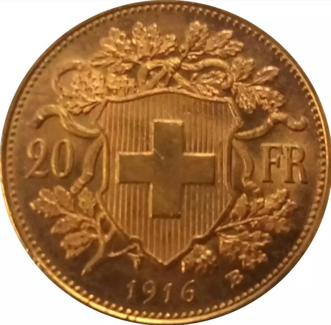 Switzerland Gold Francs